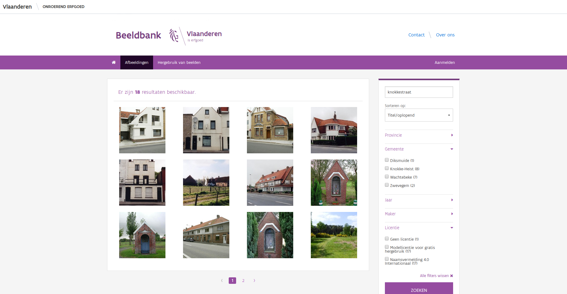 Images matching "Knokkestraat" with facets